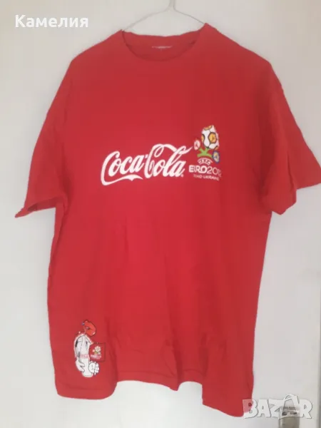 Тениска на Coca-Cola от Euro 2012, снимка 1