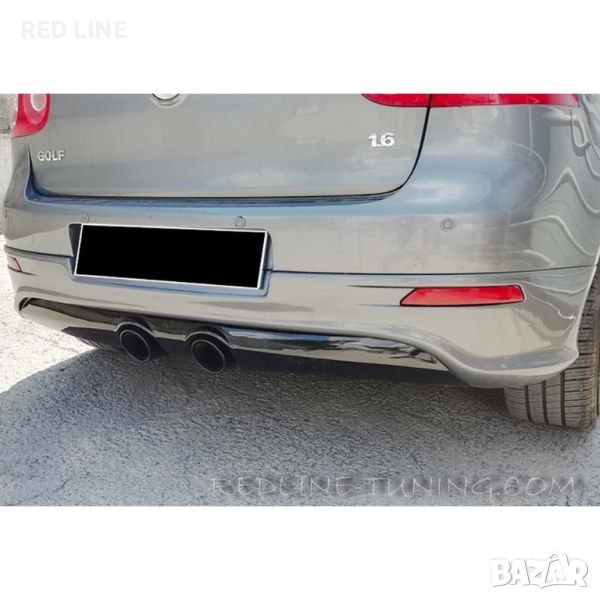 Дифузьор за задна броня  VW Golf 5  , снимка 1