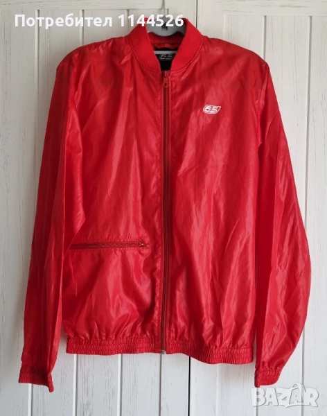 Мъжко червено тънко яке Diesel, M, снимка 1