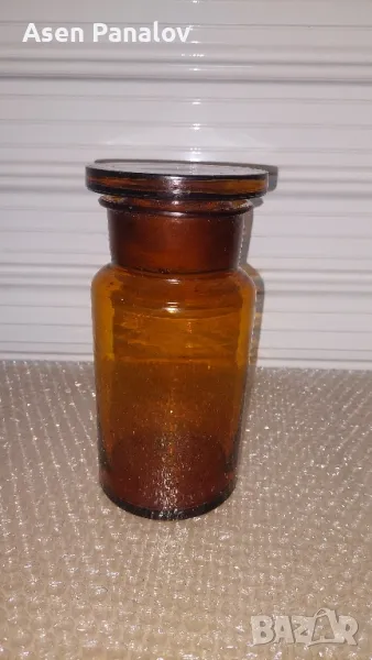 Аптекарско шише,1 литър , снимка 1