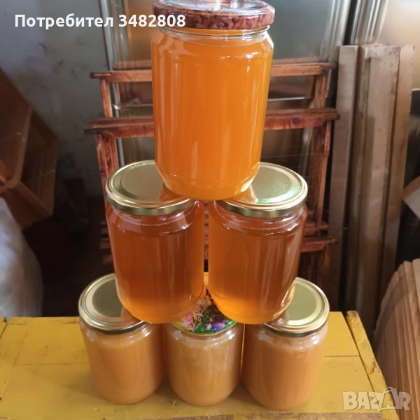 Натурален пчелен мед, снимка 1
