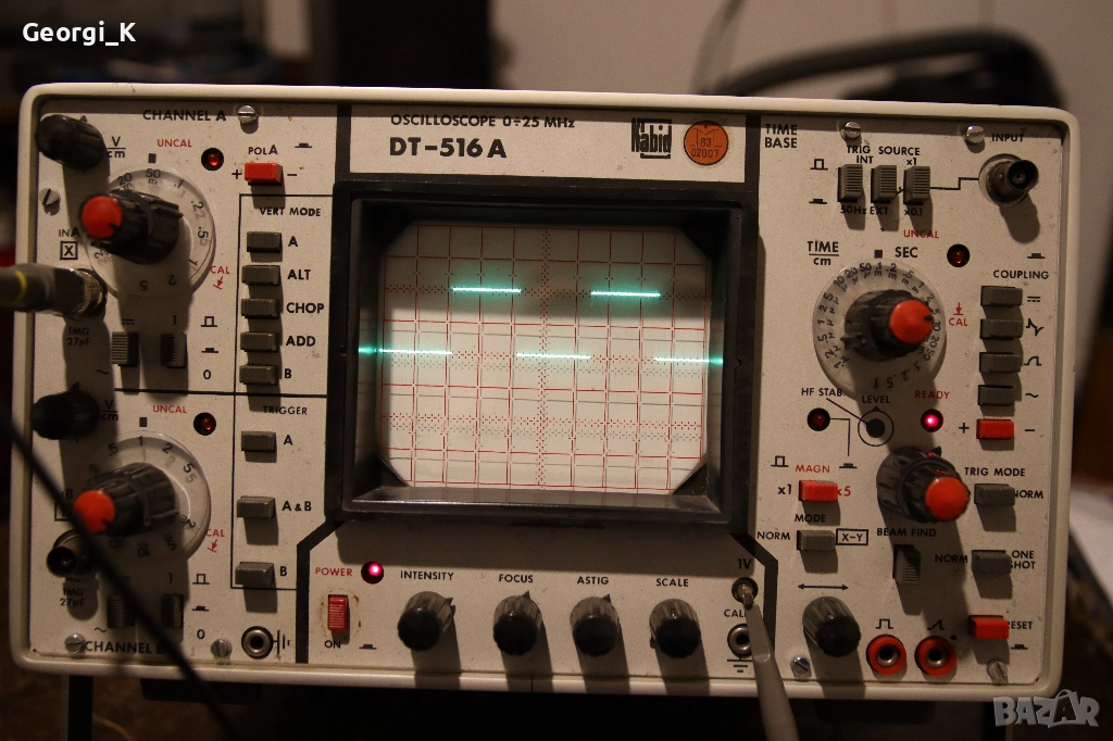 Осцилоскоп KABID DT-516 A, снимка 1