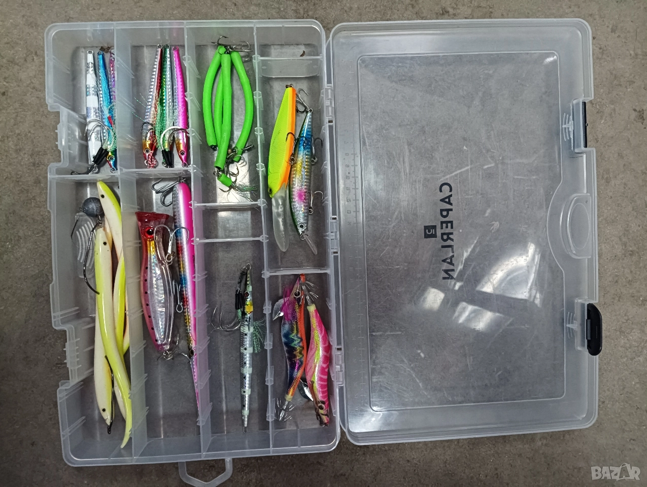 Примамки за морски риболов с кутия, снимка 1