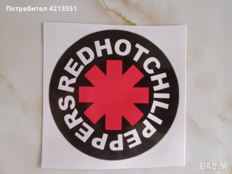 Стикер RED HOT CHILI PEPPERS , снимка 1