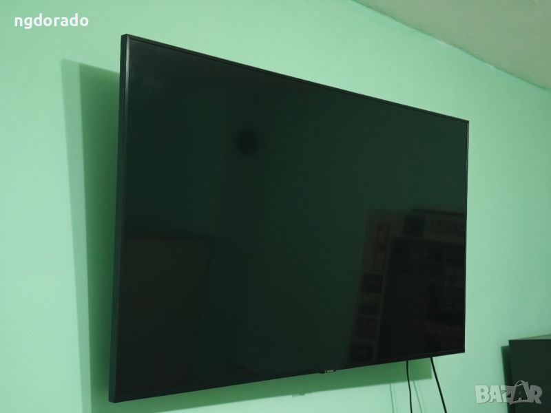 Телевизор 50" Samsung 50TU7092 4K Smart TV със стойка за стена, снимка 1