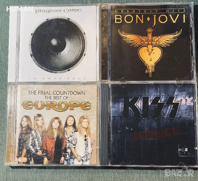 Kingdom Come,Europe,Bon Jovi,Kiss, снимка 1