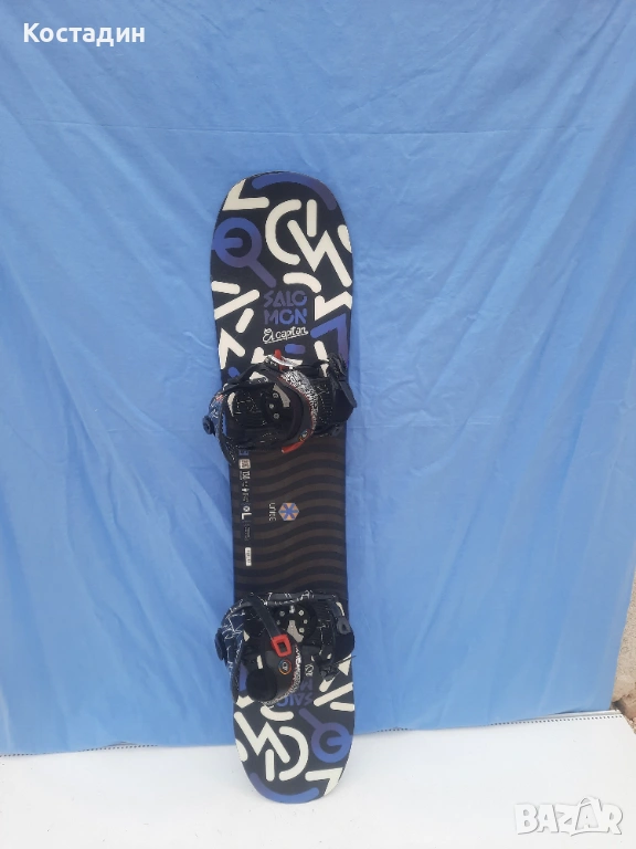 Сноуборд 130см. SALOMON EL CAPITAN с автомати , снимка 1