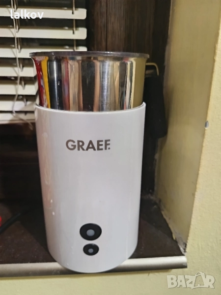 Пенообразувател и нагревател за мляко GRAEF, снимка 1