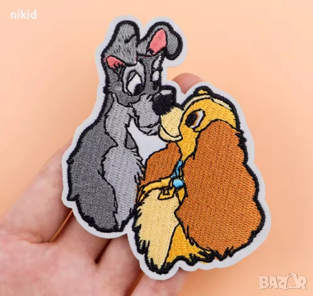 Лейди и Скитника емблема апликация дреха дрехи самозалепваща картинка лепенка щампа нашивка бродерия, снимка 1