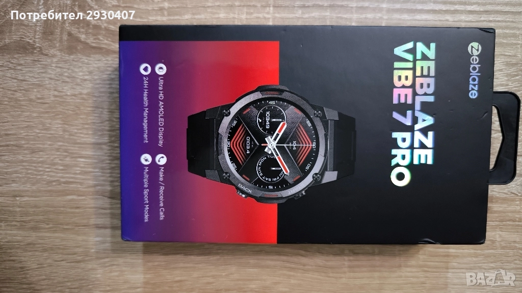 Zeblaze Vibe 7PRO смарт часовник , снимка 1
