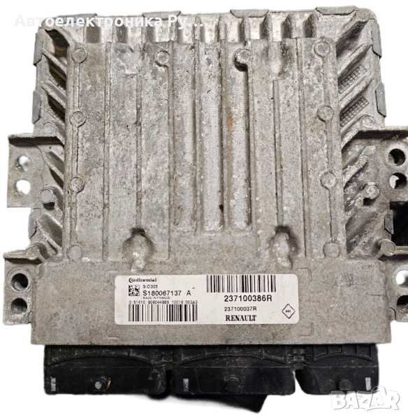 компютър RENAULT MEGANE 1.5 DCI CONTINENTAL, S180067137 A, S180067137A, 237100386R,, снимка 1