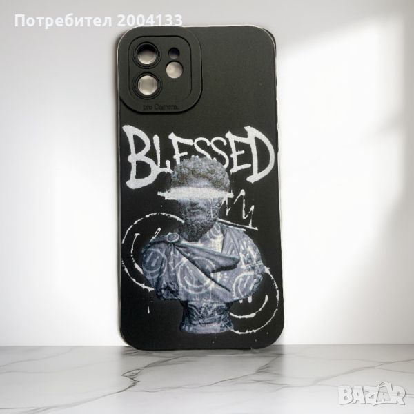 iPhone 12 Case - Blessed, снимка 1