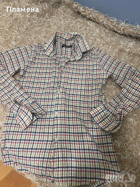 Памучна риза за момче ХС-С , снимка 1