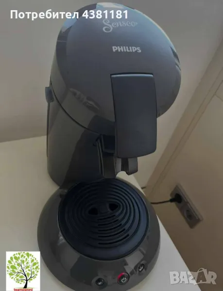 Еспресо кафемашина Philips Senseo Original Eco, С хартиени капсули, снимка 1