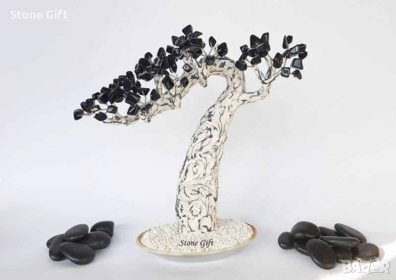 Дръвче Оникс, Подарък бижу, Подарък Стил, Подарък Момче, Подарък Мъж, Идея подарък Съпруг, снимка 1