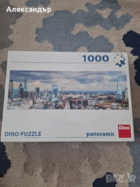 Чисто нов панорамен пъзел на Лондон DINO PUZZLE - 1000 части , снимка 1