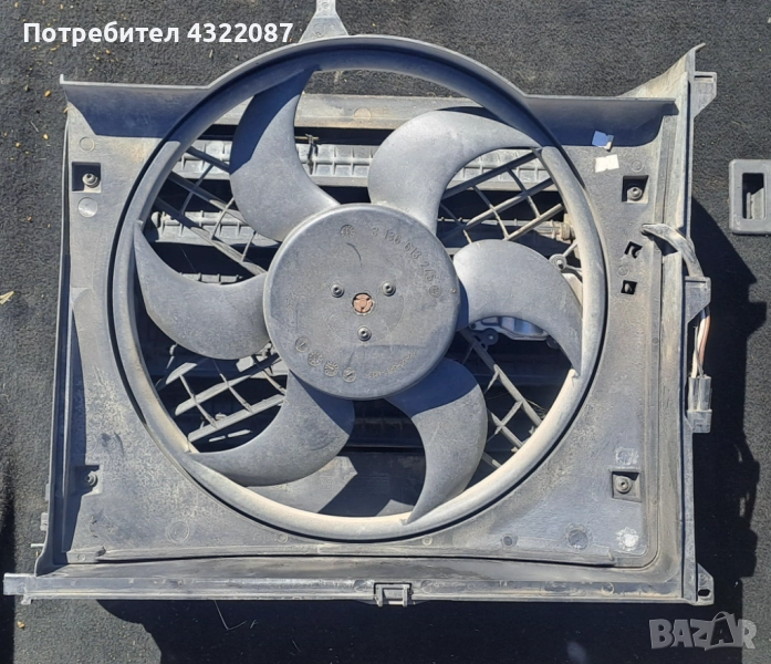 Перка охлаждане / Дифузьор БМВ / BMW E46 2.0 D 136к.с., снимка 1