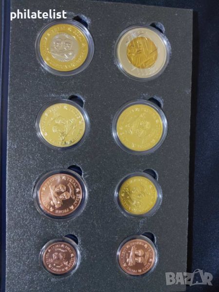 Пробен Евро сет - Литва 2003 , 8 монети, снимка 1