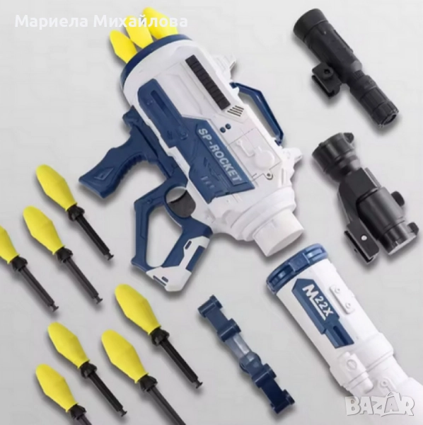 Детска играчка гранатомет с ефекти RPG., снимка 1