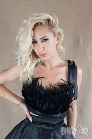 Бюстие с пера   , снимка 7 - Корсети, бюстиета, топове - 51834670