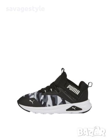 Детски маратонки PUMA Enzo 2 refresh camo shoes black/grey, снимка 1 - Детски маратонки - 46019931