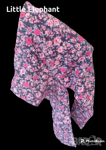 Клинче за 3-4 год мом,светло и тъмно розови цветчета,колекция"Flowers",Англия/нови