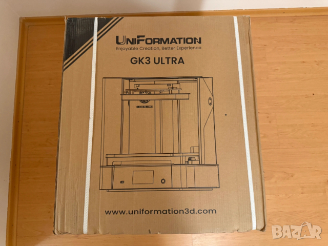 UniFormation GK3 Ultra Резинов принтер с резолюция 16K (с бонус 4 литра ресин и 2 касети), снимка 12 - Принтери, копири, скенери - 53889537