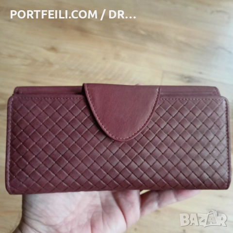  Chloe на Friedrich|23, дамско портмоне от телешка кожа, отделение за смартфон 