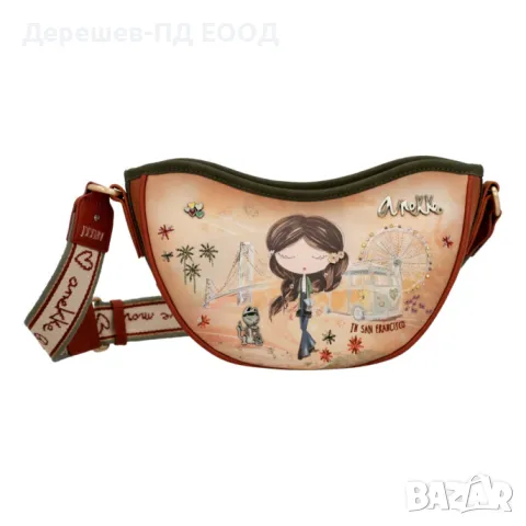 Чанта Anekke Piece&Love Camel 38803-401