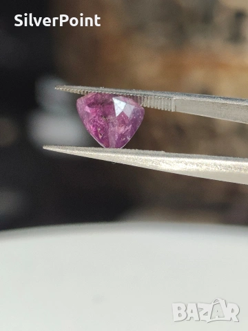 Сапфир голям от Кашмир не нагряван , снимка 3 - Други - 54274059