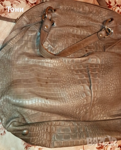 GIANNI CHIARINI Оригинал Нова Дамска Чанта Изцяло от Естествена Кожа , снимка 14 - Чанти - 52418714