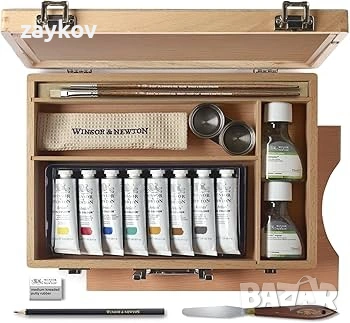 Комплект маслени бои за рисуване Winsor & Newton, снимка 4 - Други - 53451274