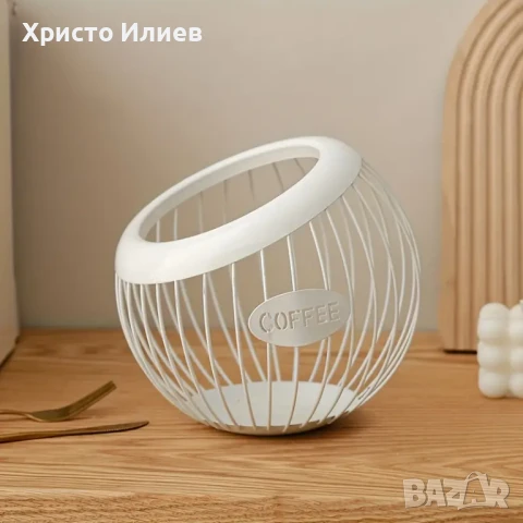 Органайзер Стойка Метална поставка за кафе капсули за Долче Густо Неспресо Nespresso Dolce Gusto, снимка 13 - Аксесоари за кухня - 47830619