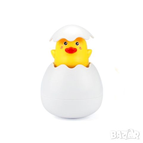 Детска забавна играчка за вана жълто пате в яйце, снимка 11 - Други - 46361730