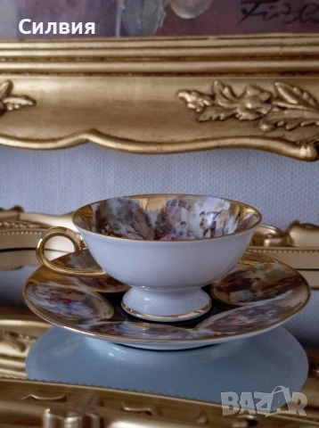 Колекционерски комплект (чаша с чинийка), снимка 8 - Чаши - 53475245