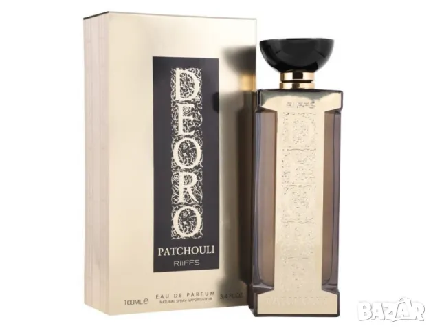 Парфюмна вода за мъже Riiffs Eau de Parfum, Deoro Patchouli 100 ml, снимка 1 - Мъжки парфюми - 48366865