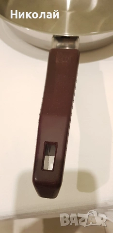 Винтидж стоманен тиган WMF, снимка 5 - Съдове за готвене - 53251576