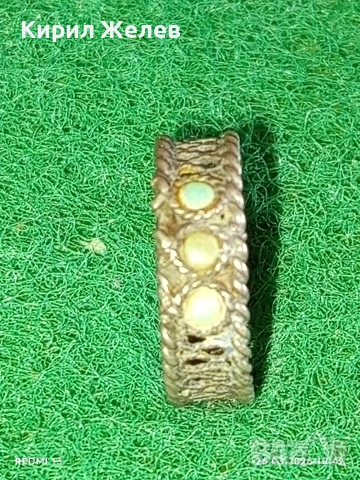 Винтидж сребърен пръстен филигранна изработка много красив 26212, снимка 2 - Пръстени - 53981637