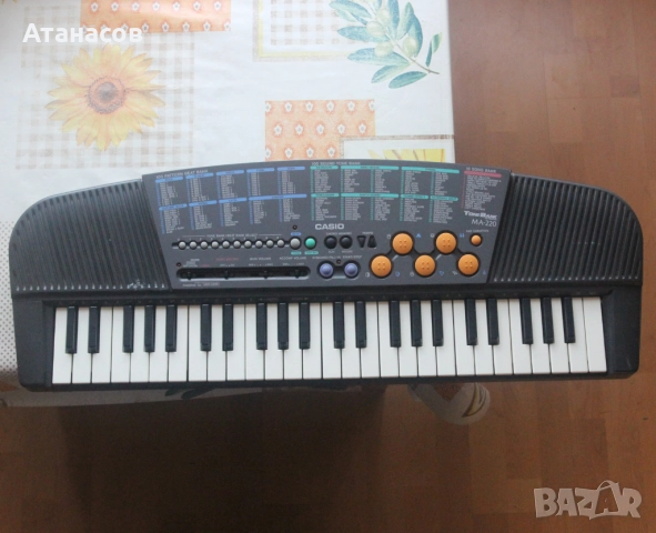 CASIO MA-220 KEYBOARD синтезатор, снимка 2 - Синтезатори - 52541338