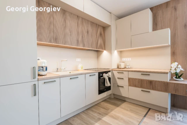 Дизайнерски Апартамент на 300метра от плажа Azur Panorama, снимка 8 - Квартири, нощувки - 50567851