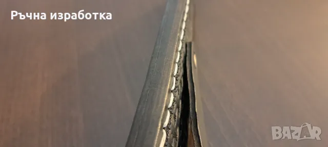 кания естествена кожа нож ножницата телешки бланк, снимка 8 - Ножове - 50261358