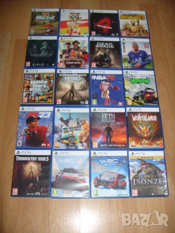Игри за PlayStation 5, PS5 Част 1 - 15.34 € / 30лв за брой