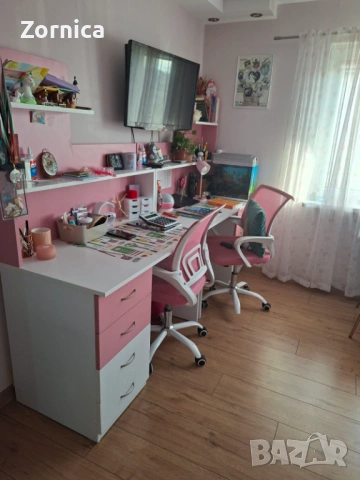 Поръчково обзавеждане за момичешка детска стая, с тайно скривалище, снимка 12 - Спални и легла - 53140371