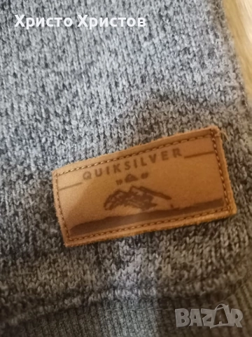 ✔️ Мъжка ватирана QUIKSILVER ✔️ Размер S ✔️ ПЕРФЕКТНО СЪСТОЯНИЕ! БЕЗ ЗАБЕЛЕЖКА!, снимка 3 - Спортни дрехи, екипи - 52426558