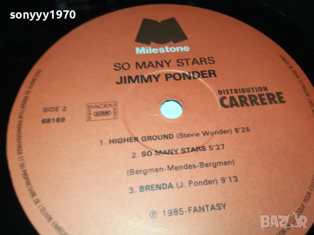 JIMMY PONDER-ВНОС ENGLAND 1011251902, снимка 10 - Грамофонни плочи - 52367558