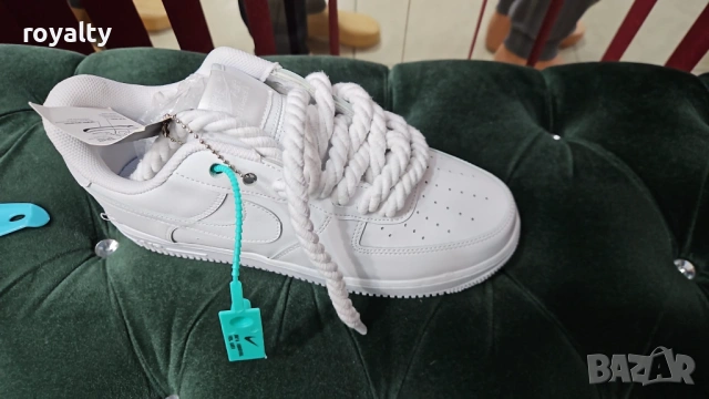 Nike Air Force 36-44 Номер Нови Бели Маратонки 
