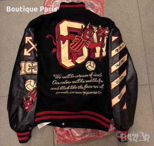Off White AC MILAN мъжки яке, снимка 2 - Якета - 50050412