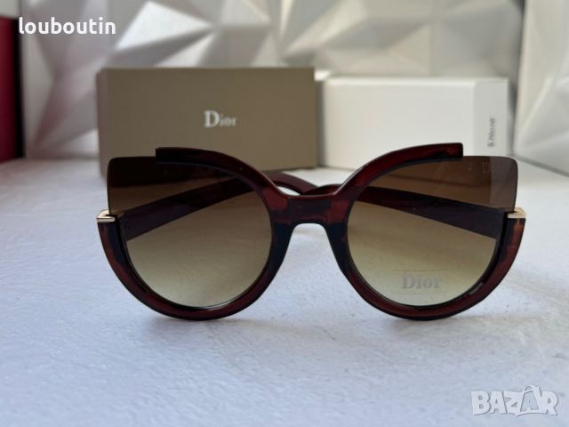 Dior дамски слънчеви очила котка, снимка 2 - Слънчеви и диоптрични очила - 45162681