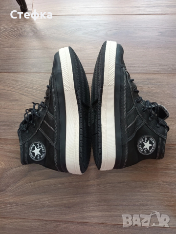 Оригинални кожени CONVERSE Chuck Taylor All Star, UK-9, EUR-44, снимка 6 - Спортни обувки - 52401765