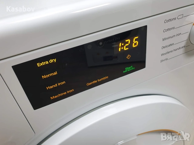 UK Miele T1 Сушилня с Термопомпа Миеле 12м Гаранция, снимка 2 - Сушилни - 54170249